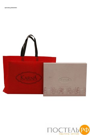 3453 Комплект махровых полотенец "KARNA" LILYAN 50x90-70х140 см Серый