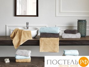 1010G10121118 Soft cotton HYPNOS  набор полотенец (50X100 75X150) горчичный