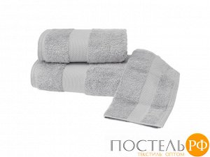 1010G10058126 Soft cotton набор полотенец DELUXE 3 пр 32х50, 50х100, 75х150 серый
