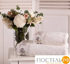 T1210T10245180 Полотенце Tivolyo Home VERSAILES кремовый 75X150