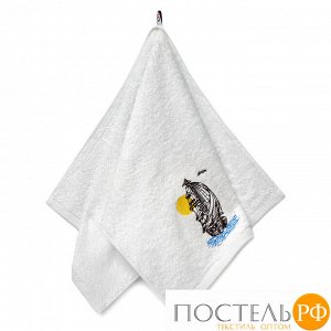 Tana Home Collection КОРАБЛЬ 30х70 полотенце белое