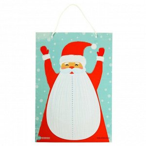 Календарь с заданиями "Дед Мороз" с отрывной бородой