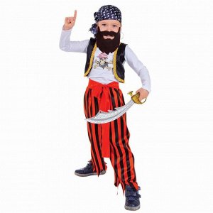 Карнавальный костюм «Пират в бандане», р. 28, рост 104 см