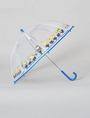 Прозрачный зонт 'Миньоны'