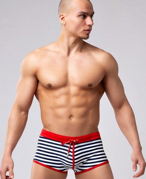 Swimming trunks синий/красный/белый