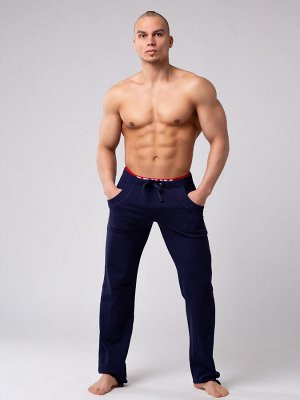 Trousers синий