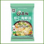 Cуп из морепродуктов быстрого приготовления