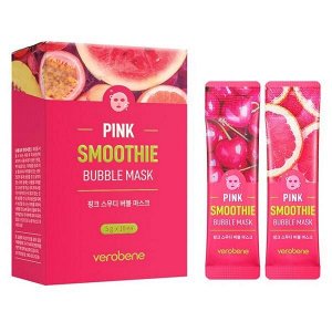 Кислородная маска смузи Verobene Black Smoothie Bubble Mask 5 гр*10 шт, шт