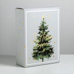 Коробка складная «В Новый год», 22 - 30 - 10 см