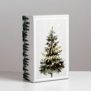 Коробка подарочная «С новым годом!», 22 - 14 - 8,5 см