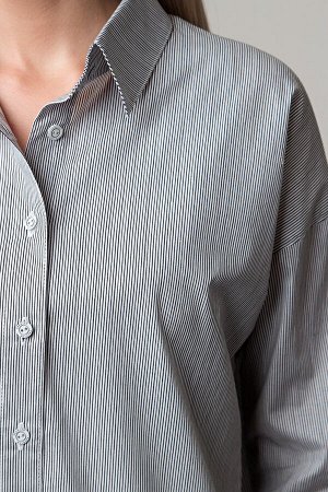 Рубашка хлопок в мелкую полоску (Б-149-3)