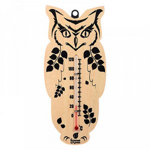 Термометр "Сова" для бани и сауны