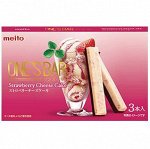 Шоколад Meito со вкусом клубничного чизкейка 30гр/10