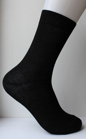 Мужские носки классические гладкие (однотонные)