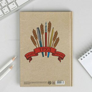 Ежедневник «Товарищ, мысль свою запиши, план выполни», твёрдая обложка, А5, 80 листов