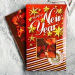 Молочный шоколад с клубникой &quot;Happy New Year&quot;, 85 г