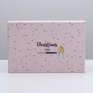 Коробка подарочная «С наступающим новым годом», 28 - 18,5 - 11,5 см