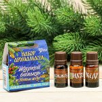 Эфирные масла &quot;Жаркой баньки в Новом году!&quot;, 3 шт. по 10 мл