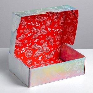 Складная коробка «С Новым годом», 30,5 ? 22 ? 9,5 см