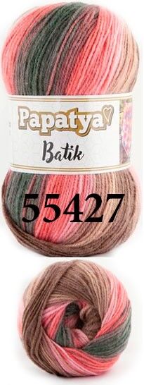 Пряжа Kamgarn Batik Papatya мотки