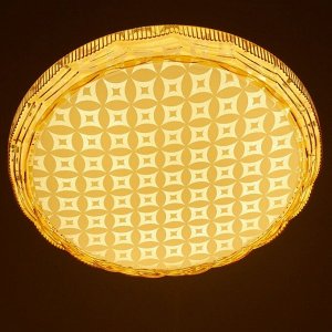 Люстра с ПДУ 299/35 LED 48W+48W с диммером, ночником 2700-6500K d=35см