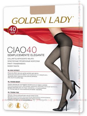 Golden lady, ciao 40
