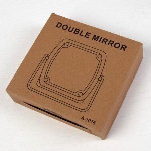 Зеркало настольное, зеркальная поверхность 10 - 10 см, МИКС