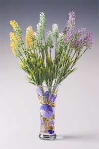 Цветок полевой, цвет в ассортименте, ПВХ, 33 см, 2 шт