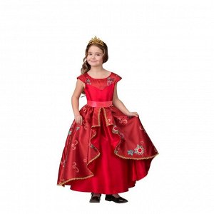 Карнавальный костюм «Елена из Авалора», платье, корона, р. 38, рост 146 см