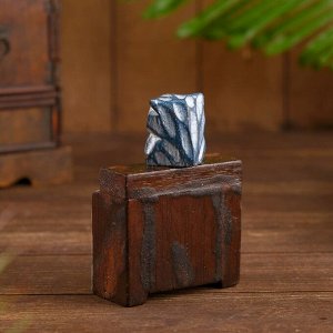 Вечный календарь настольный «Сова у камина», 9.5x4x17 см, дерево, МИКС