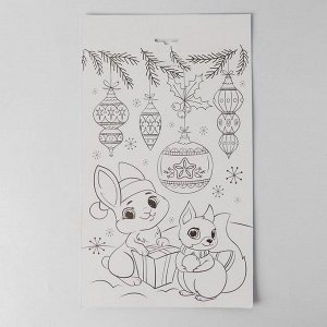 Игрушка на липучках «Новогодний счёт» МИНИ