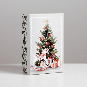Коробка подарочная «Новогодняя сказка», 20 - 12,5 - 7,5 см