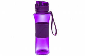 Бутылка для воды 550 мл 8*7,5*23 см "Фиолетовая"