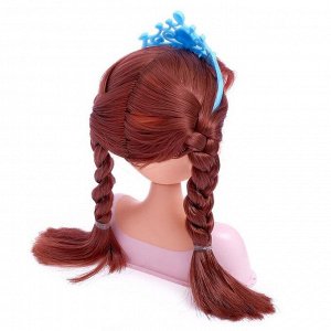 Кукла-манекен для создания причёсок «Сказочный образ Анны»