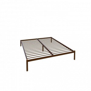 Кровать «Вероника», 1200 ? 1900 мм, металл, цвет коричневый