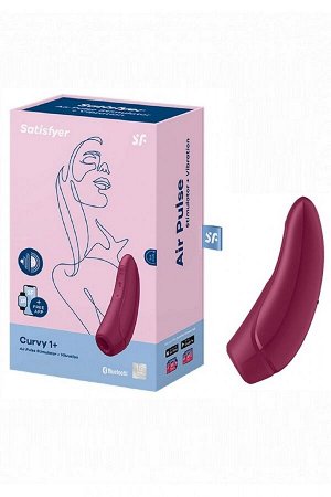 Вакуумно-волновой стимулятор Satisfyer Curvy 1+ (синхронизируется со смартфоном)