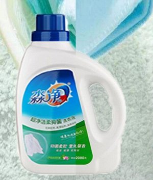 360 Full-Effect Laundry Detergent Жидкое средство для ежедневой стирки с активными ферментами, очищение 360 (Не содержит отбеливатель, не содержит фосфор), 2.08 кг