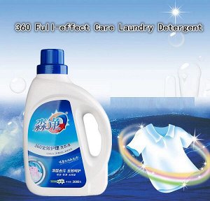 Full-Effect Laundry Detergent Жидкое средство для ежедневой стирки с активными ферментами, очищение 360 (Не содержит отбеливатель, не содержит фосфор), 3 кг