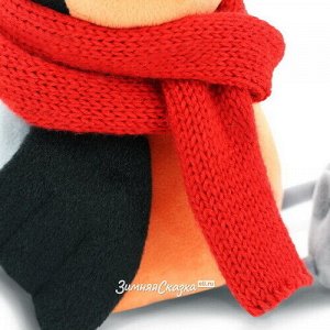 Мягкая игрушка Снегирь: Красный шарф 20 см, Orange Life (Orange Toys)
