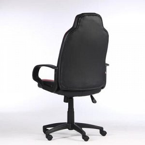 Кресло игровое "Neo1", экокожа, черный/красный