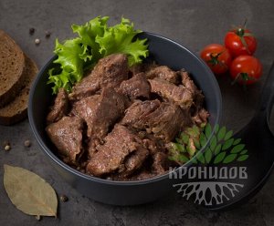 Говядина тушеная, высший сорт 250 гр,1/15