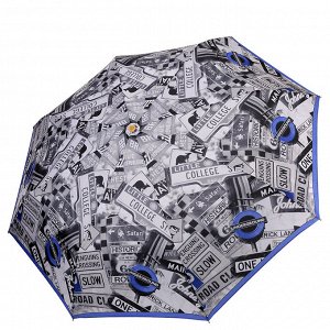 Зонт облегченный, 350гр, автомат, 102см, FABRETTI L-20167-10