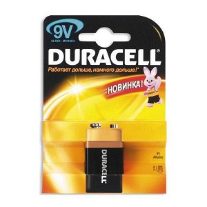 Батарейка DURACELL КРОНА алкалин. 9,00 V 1 шт: 6LR61 BL-1 штр.: 8711500808103