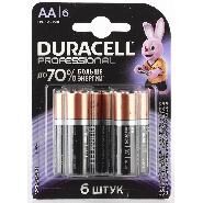 Батарейки DURACELL Professional АА/LR6 бл/6шт