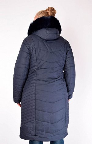 Пальто 822 Женское пальто хорошего качества. Легкое и теплое. Выдерживает температуру до минус 15 градусов. Мех на воротнике искусственный, отстегивается. Застежка на молнию. Два боковых кармана, кото
