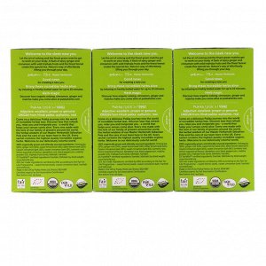 Pukka Herbs, Стандартный зеленый чай матча, 3 пакета, по 20 пакетиков-саше с травяным чаем каждый