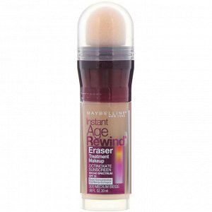 Maybelline, Антивозрастная основа под макияж Instant Age Rewind, Eraser Treatment Makeup, оттенок 300 умеренно бежевый, 20 мл (0,68 жидк. унции)