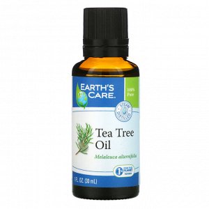 Earth's Care, Масло чайного дерева, 1 жидкая унция (30 мл)