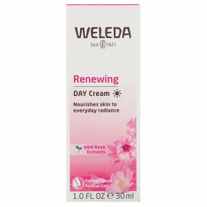 Weleda, Renewing Day Cream, Wild Rose Extracts, 1.0 fl oz (30 ml)