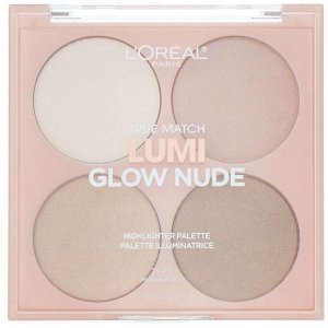 L'Oreal, Палетка хайлайтеров True Match Lumi Glow Nude, оттенок 760 «Лунный поцелуй», 7,3 г